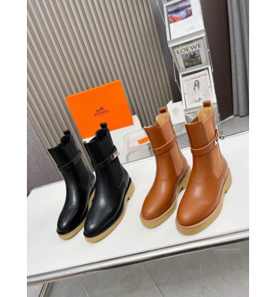 Hermes leather boots 35-42