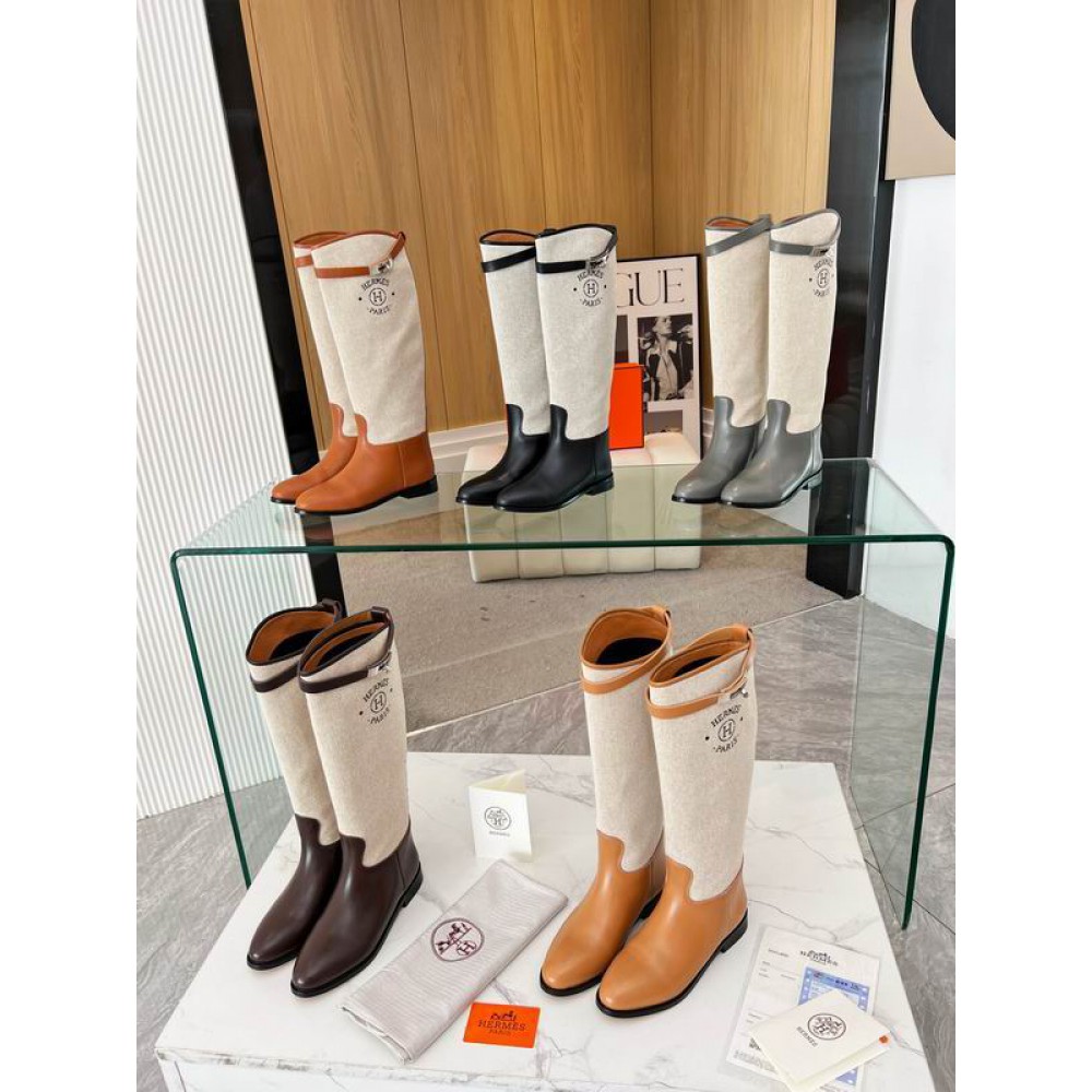 Hermes leather boots 35-42 Shoes