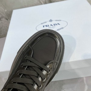 Prada nylon and leather high cut shoes 35-42 