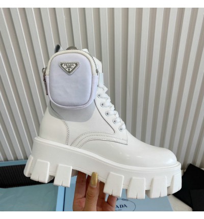 Prada monolith brushed leather boots 35-45