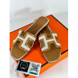 Hermes Oran slippers