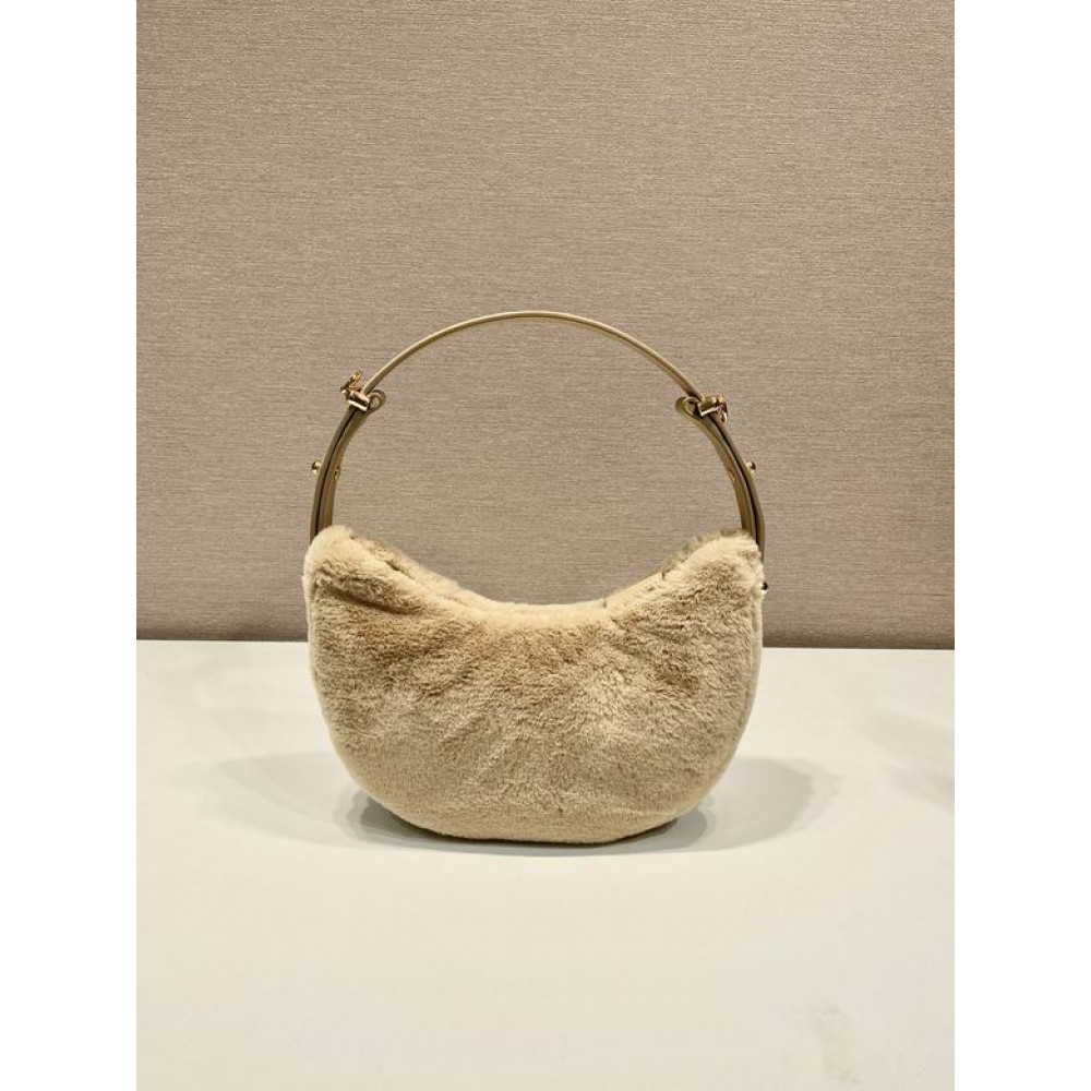 Prada arque small bag 22.5x18.5cm fur Bags