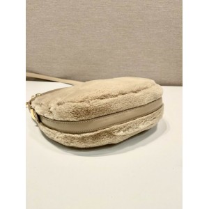 Prada arque small bag 22.5x18.5cm fur Bags