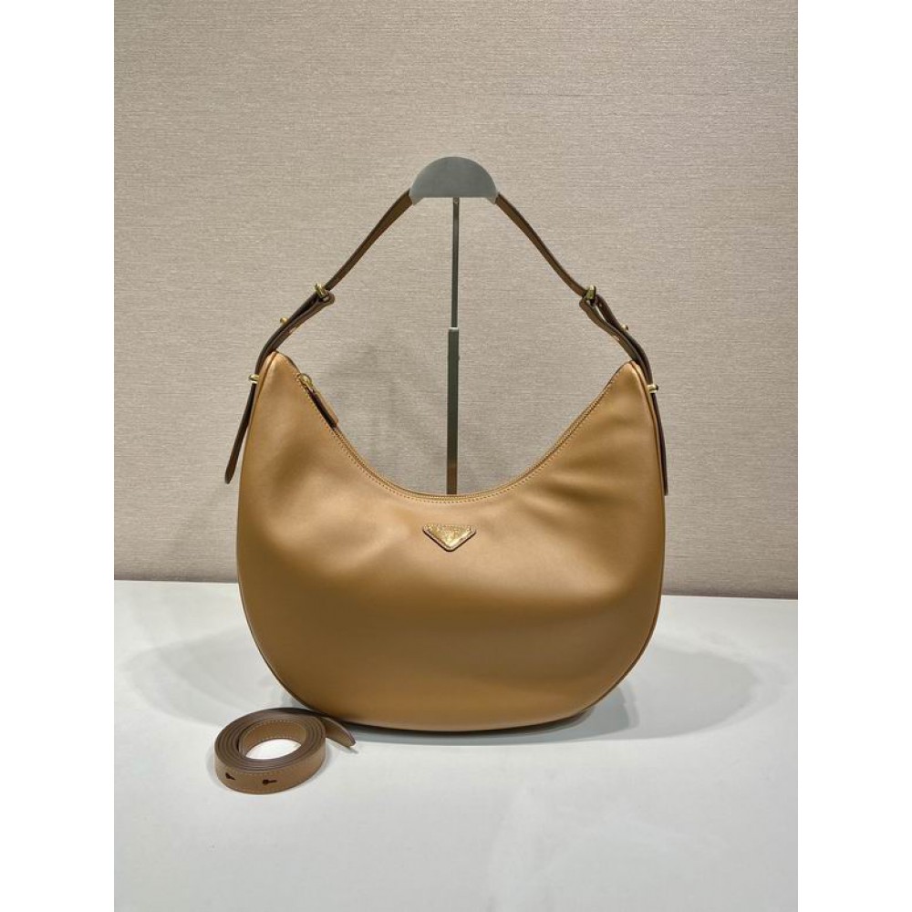 Prada Arqué large leather shoulder bag 39x26.5x8cm Bags