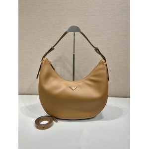 Prada Arqué large leather shoulder bag 39x26.5x8cm Bags