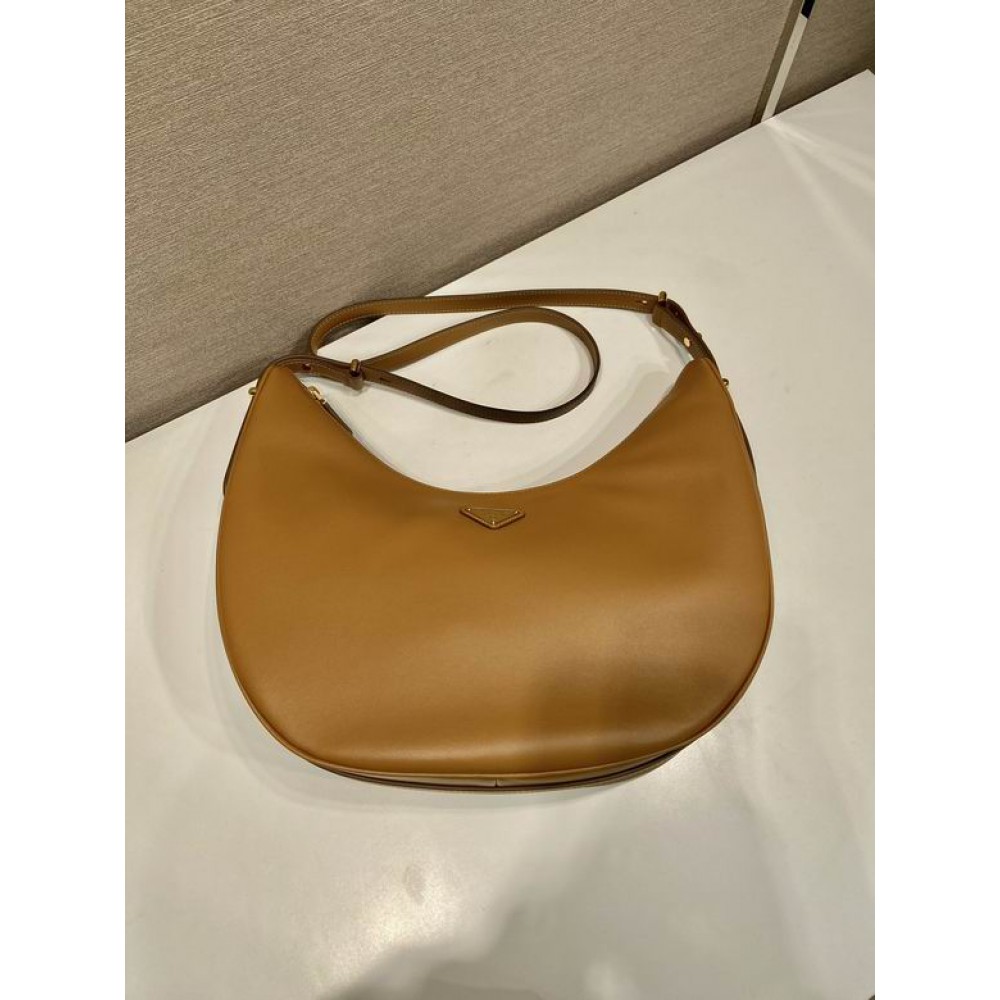 Prada Arqué large leather shoulder bag 39x26.5x8cm Bags