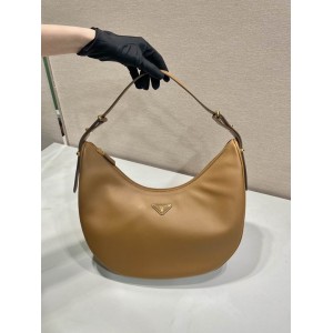 Prada Arqué large leather shoulder bag 39x26.5x8cm Bags