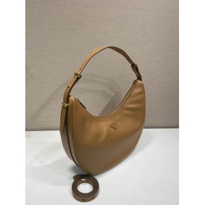Prada Arqué large leather shoulder bag 39x26.5x8cm Bags