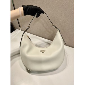 Prada Arqué large leather shoulder bag 39x26.5x8cm Bags