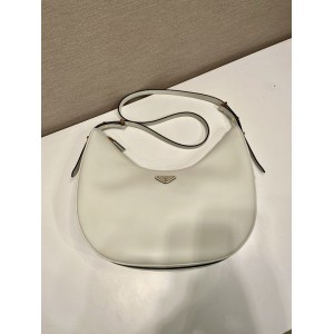 Prada Arqué large leather shoulder bag 39x26.5x8cm Bags