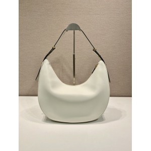 Prada Arqué large leather shoulder bag 39x26.5x8cm Bags