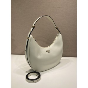 Prada Arqué large leather shoulder bag 39x26.5x8cm Bags