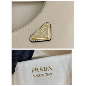 Prada Arqué large leather shoulder bag 39x26.5x8cm Bags