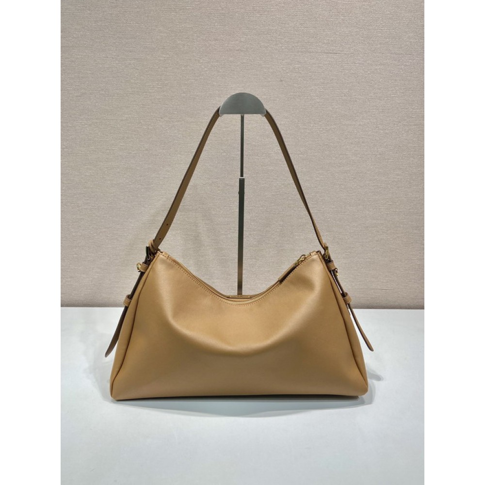 Prada Aimée large leather shoulder bag 39x23x12cm Prada tote bags