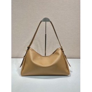 Prada Aimée large leather shoulder bag 39x23x12cm Prada tote bags