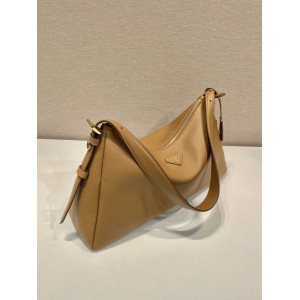 Prada Aimée large leather shoulder bag 39x23x12cm Prada tote bags