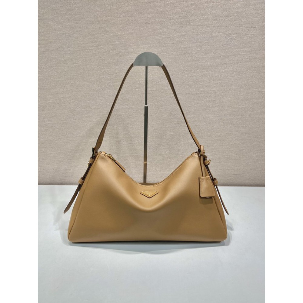 Prada Aimée large leather shoulder bag 39x23x12cm Prada tote bags