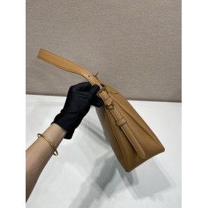 Prada Aimée large leather shoulder bag 39x23x12cm Prada tote bags