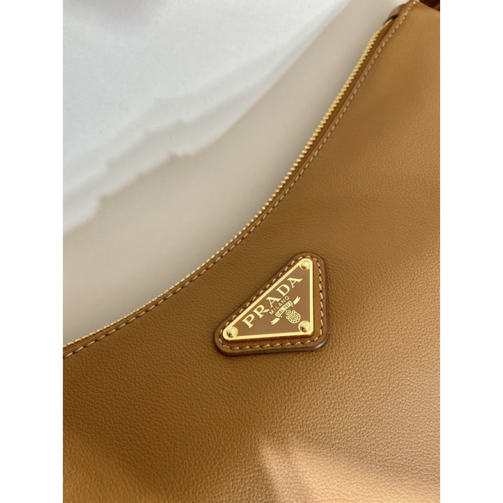 Prada Aimée large leather shoulder bag 39x23x12cm Prada tote bags