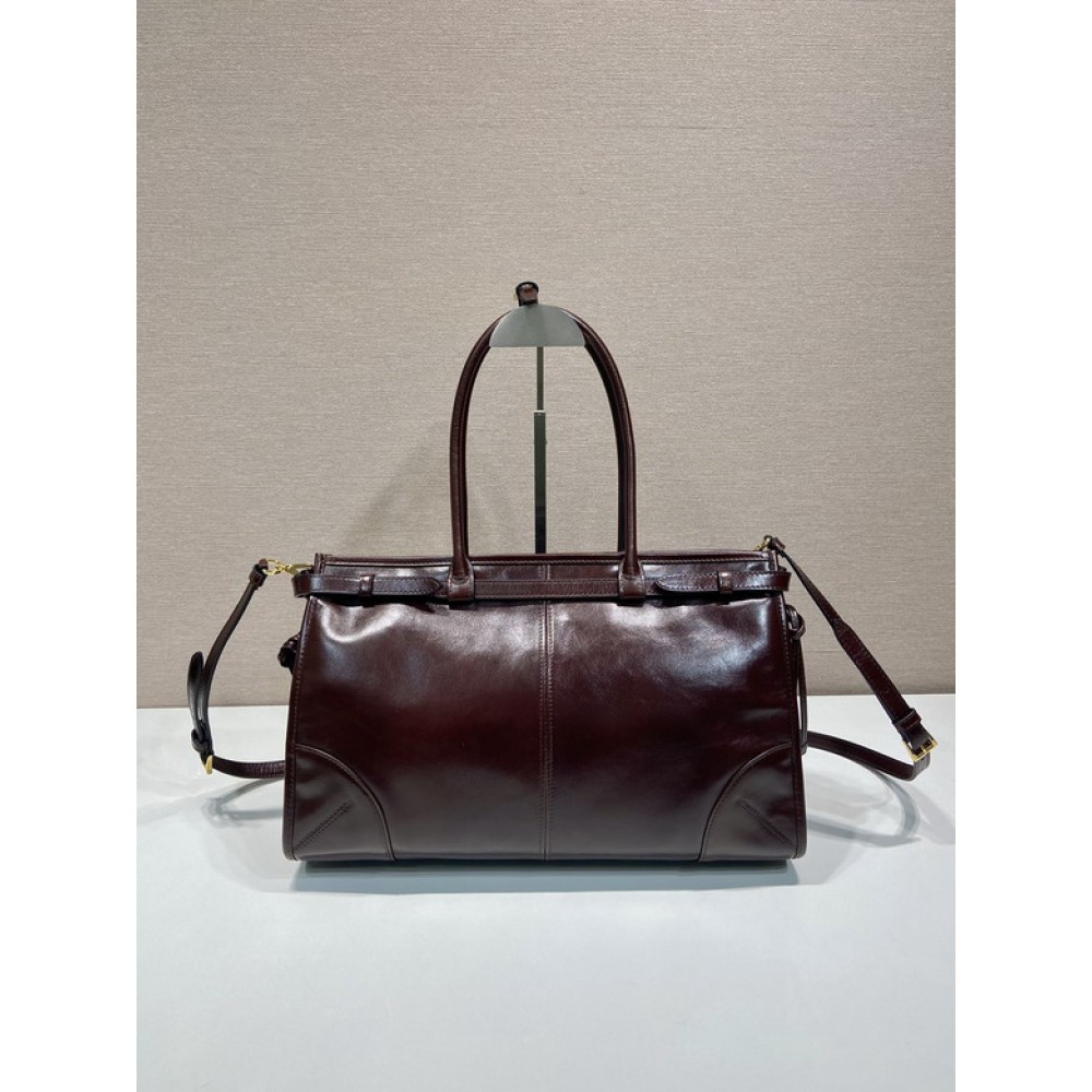 Prada Large leather handbag 38x24x12cm Bags