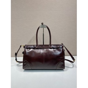 Prada Large leather handbag 38x24x12cm Bags
