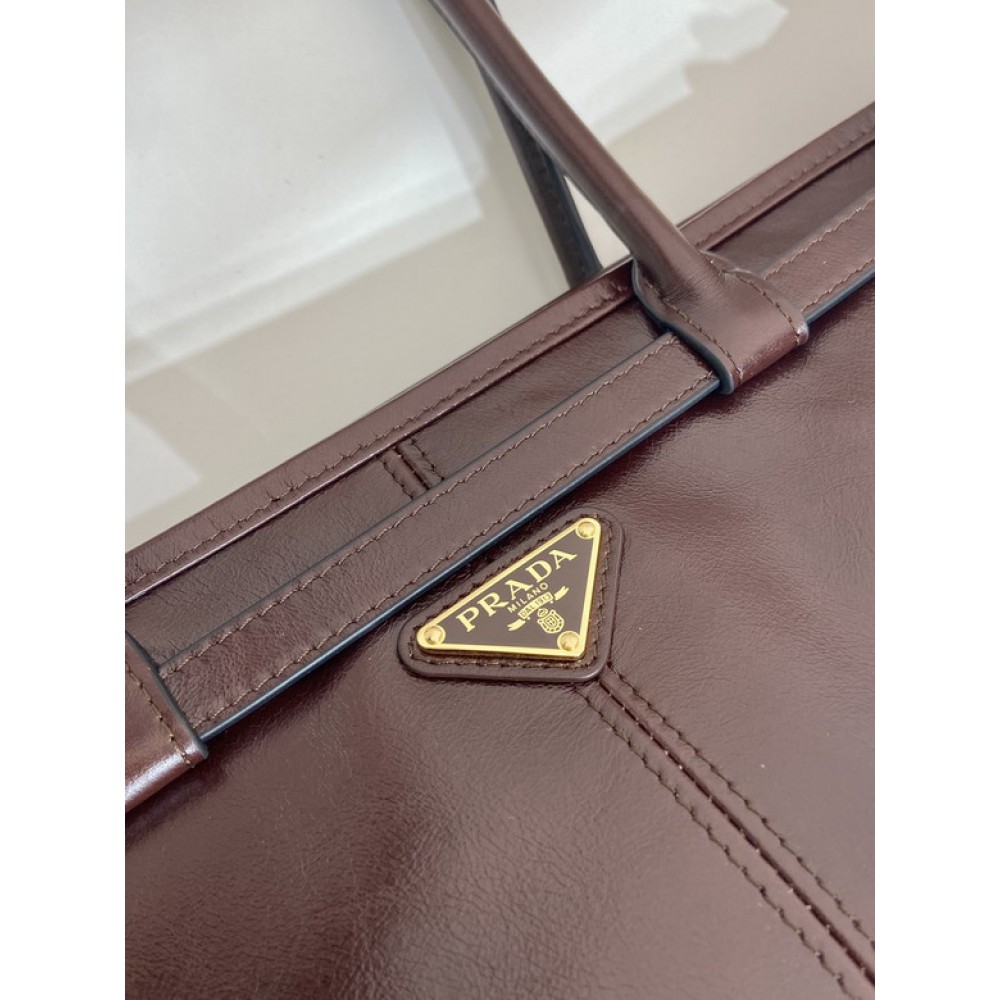 Prada Large leather handbag 38x24x12cm Bags