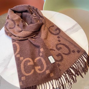 Gucci scarf 45x195cm cotton-silk Accesories
