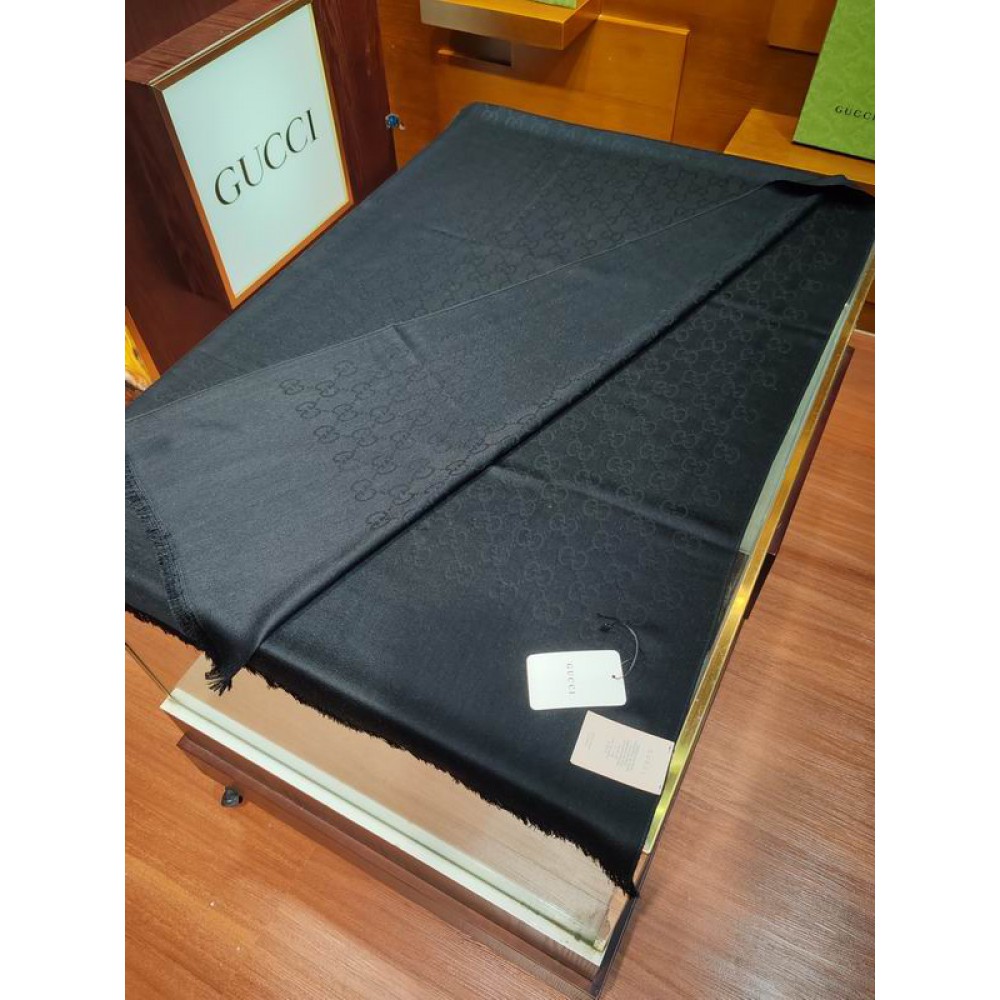 Gucci scarf 70x200cm cotton-silk Accesories