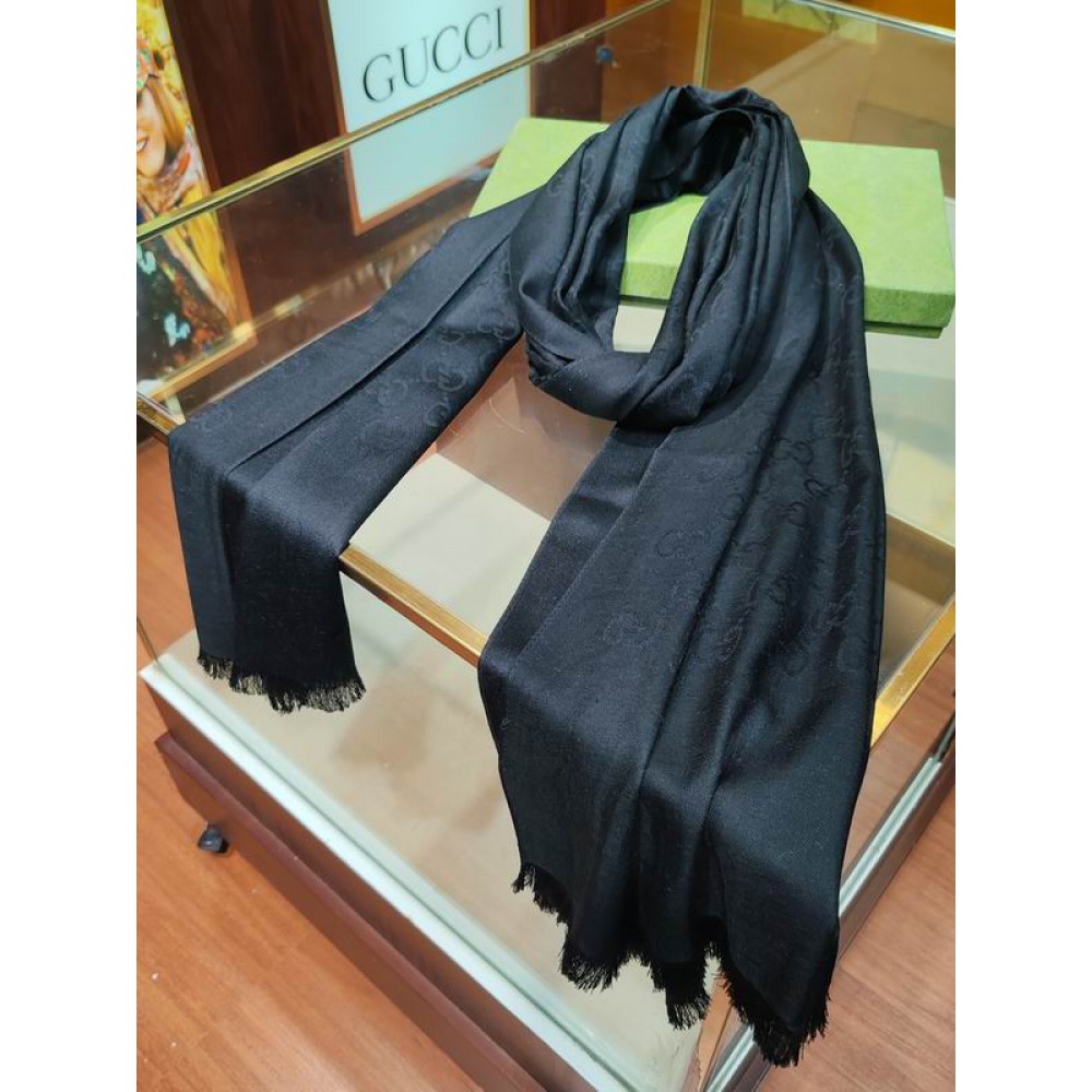 Gucci scarf 70x200cm cotton-silk Accesories