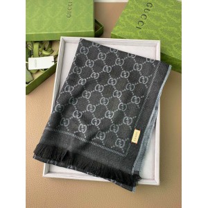 Gucci scarf 180x48cm cotton silk Accesories