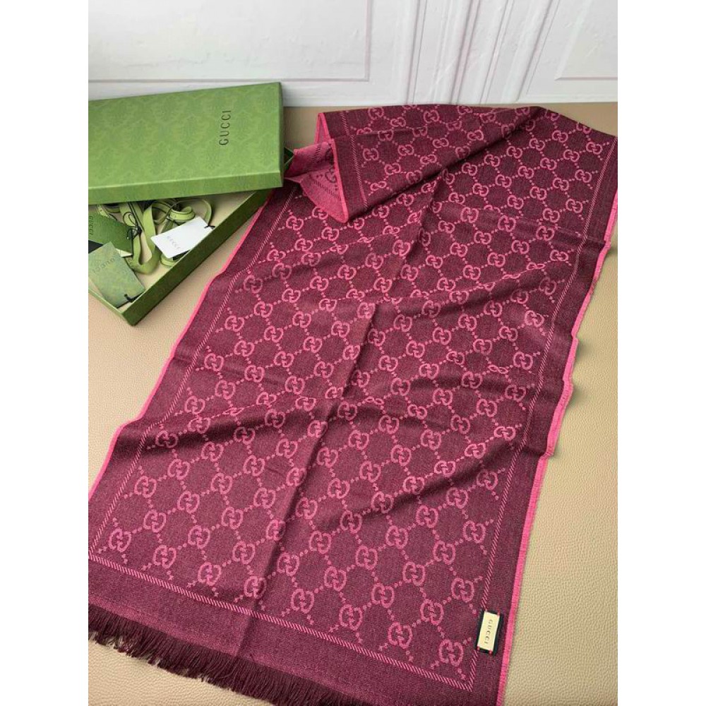 Gucci scarf 180x48cm cotton silk Accesories