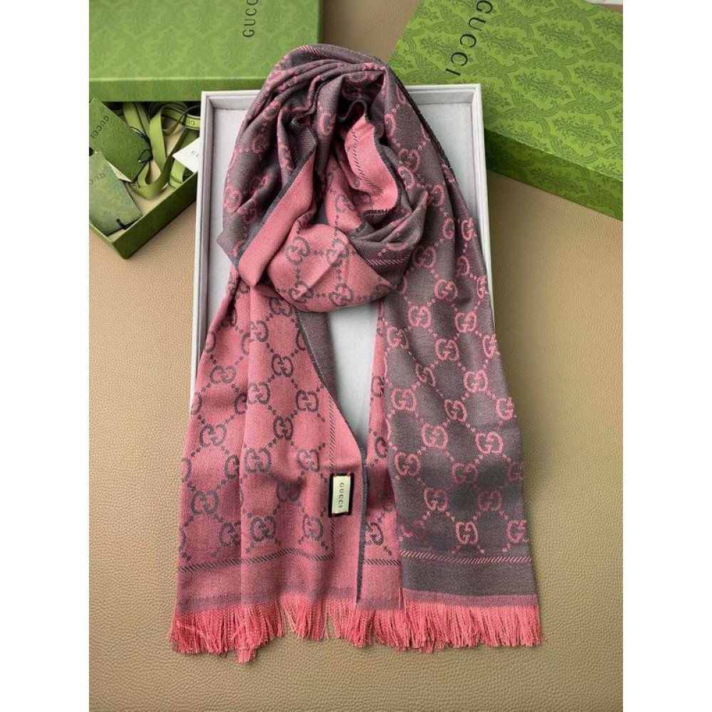 Gucci scarf 180x48cm cotton silk Accesories