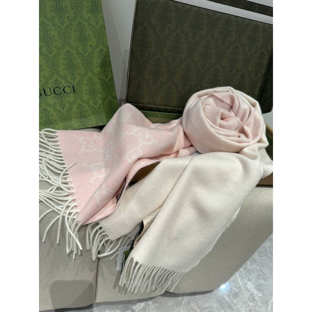 Gucci scarf 200x47cm cotton silk Accesories