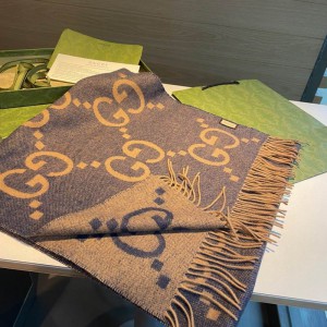 Gucci scarf 45x195cm cotton-silk Accesories