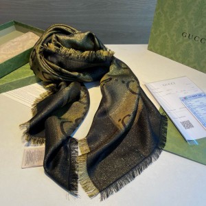 Gucci scarf 140x140cm cotton silk Accesories