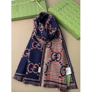 Gucci scarf 180x47cm cotton silk Accesories
