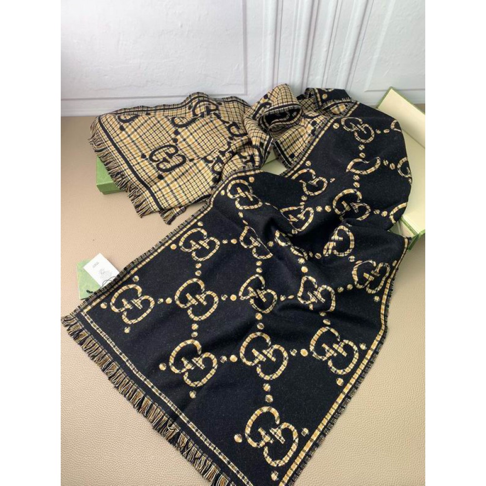 Gucci scarf 180x47cm cotton silk Accesories
