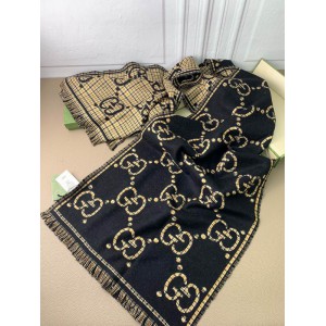 Gucci scarf 180x47cm cotton silk Accesories