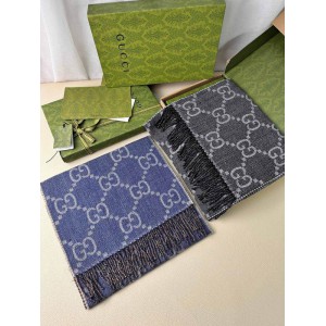 Gucci scarf 194x34cm cotton silk Accesories