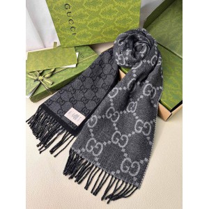 Gucci scarf 194x34cm cotton silk Accesories