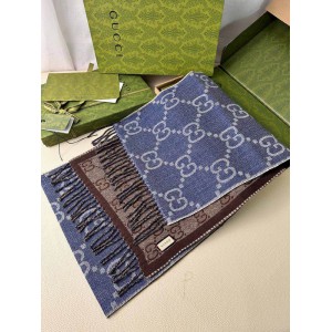 Gucci scarf 194x34cm cotton silk Accesories