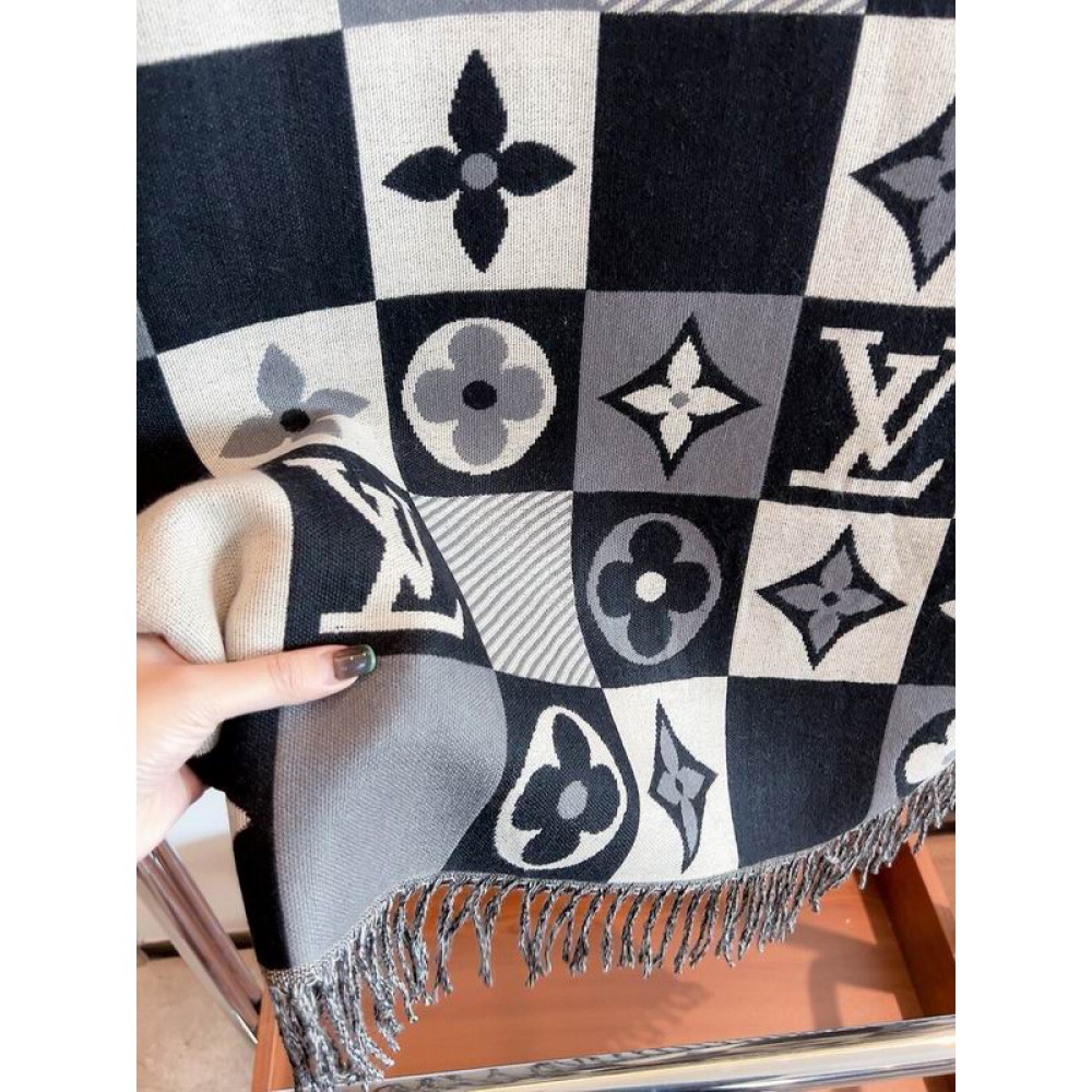 Lv scarf 180x65cm cotton silk Accesories