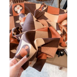 Lv scarf 180x65cm cotton silk Accesories