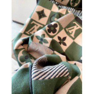 Lv scarf 180x65cm cotton silk Accesories