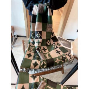 Lv scarf 180x65cm cotton silk Accesories