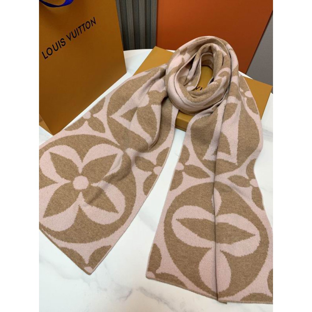 Lv scarf 180x30cm cotton silk Accesories