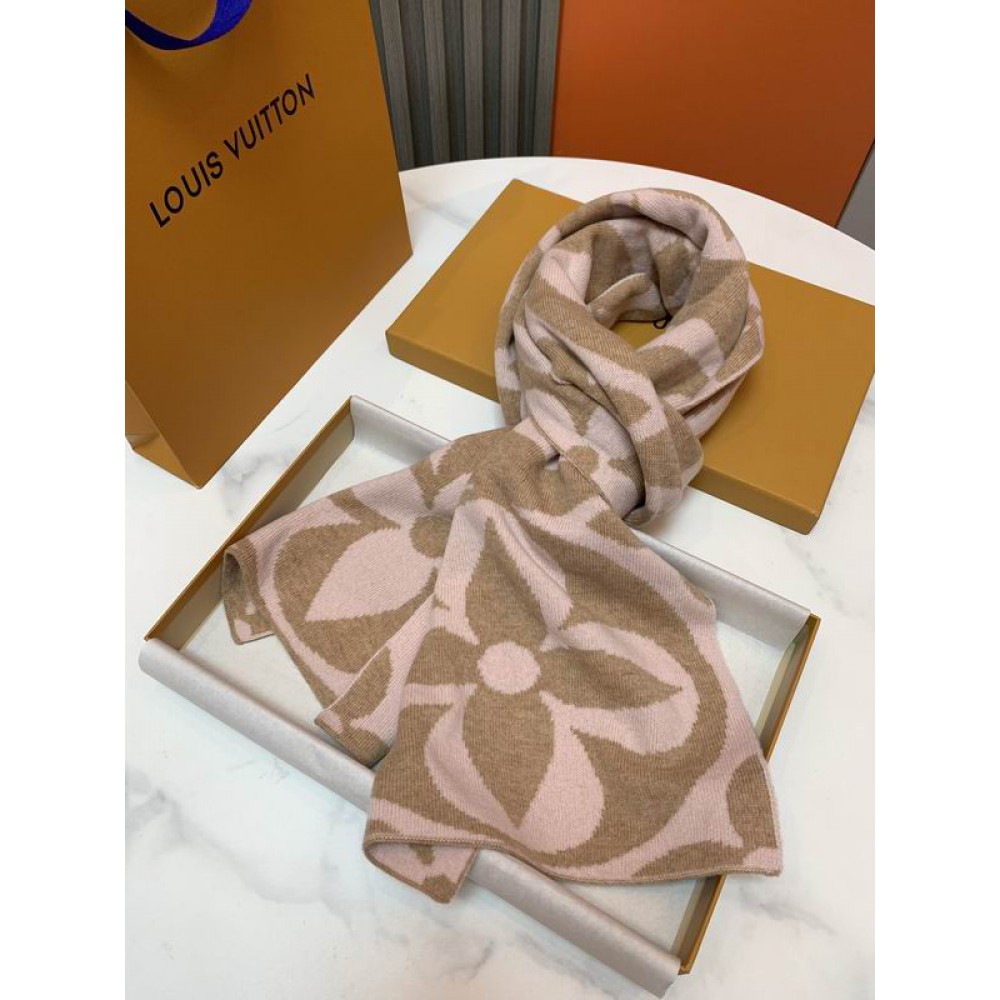 Lv scarf 180x30cm cotton silk Accesories