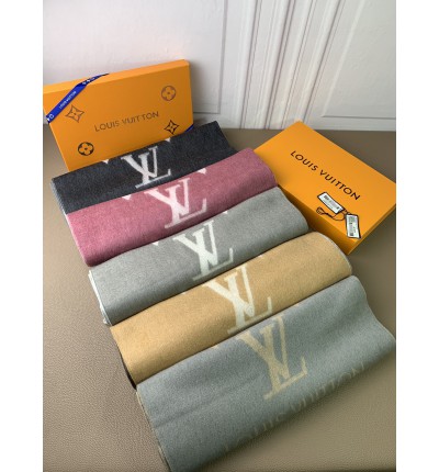 Lv scarf 190x45cm cotton silk