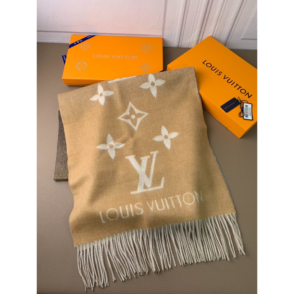 Lv scarf 190x45cm cotton silk Accesories