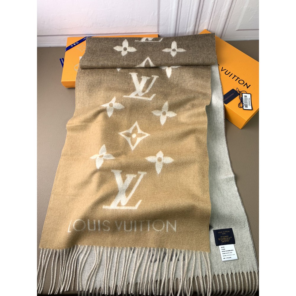 Lv scarf 190x45cm cotton silk Accesories